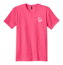 Load image into Gallery viewer, ***SALE*** SLIM FIT Pink Heart Tshirt
